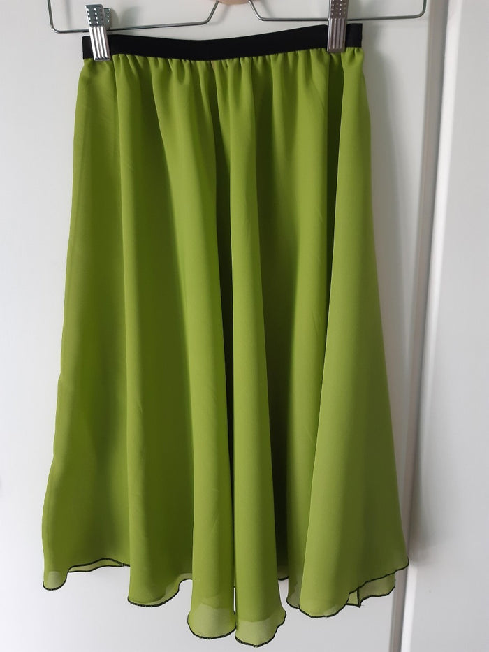 Apple Green Rehearsal Skirt - Dancewear by Patricia
