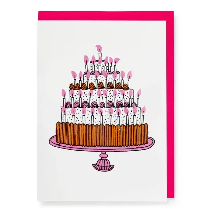Archivist Gallery - The Birthday Cake Greeting Card