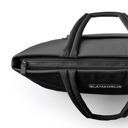 ATHLETIC NYLON TOTE - BLACK