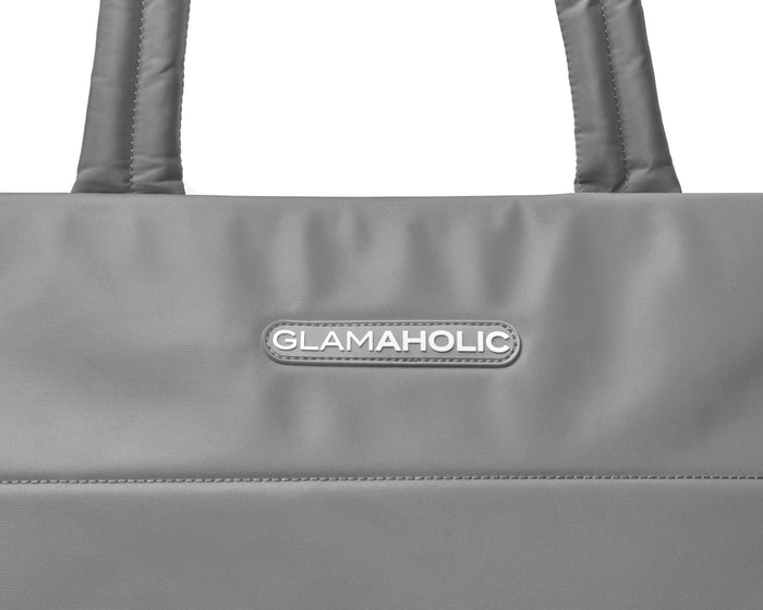 ATHLETIC NYLON TOTE - GRAY