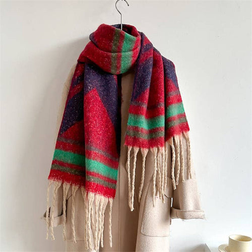 Autumn Scarf - Red