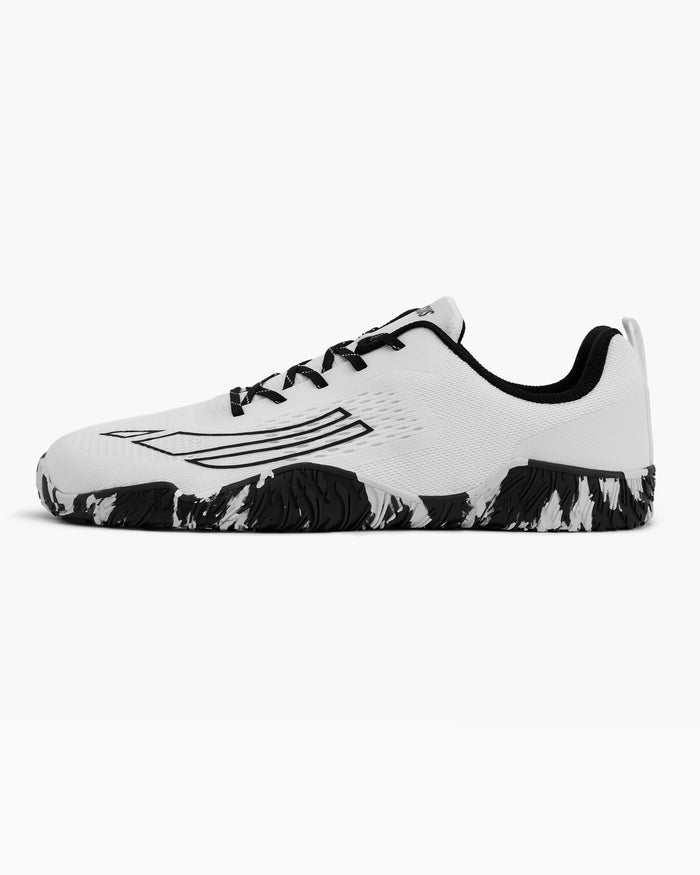 Black and White pattern Avancus Powerlifting Shoe