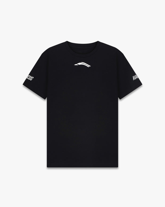 avancus mens competition tshirt black tee