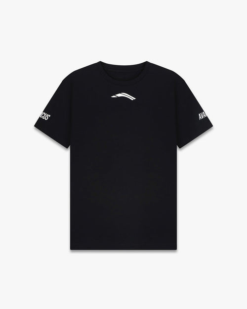 avancus mens competition tshirt black tee