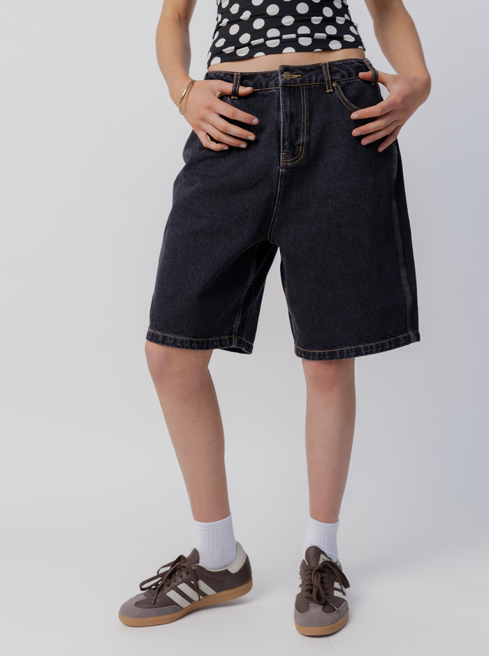 Baggy Denim Short