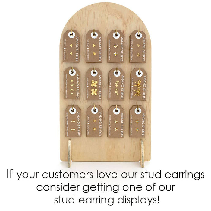 Banana Stud Earrings