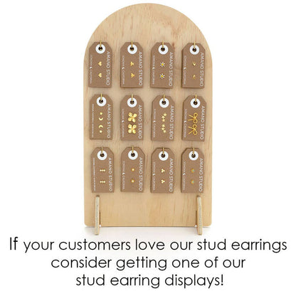Banana Stud Earrings