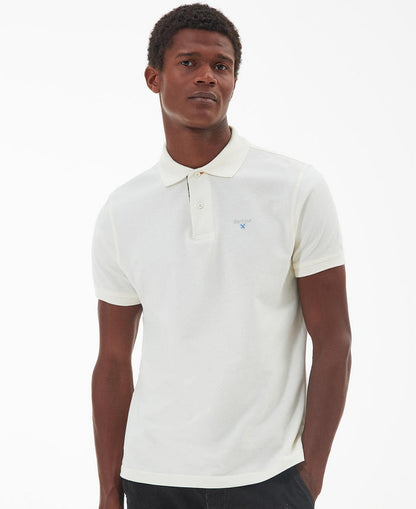 Barbour Polo Piquet Tartan Uomo