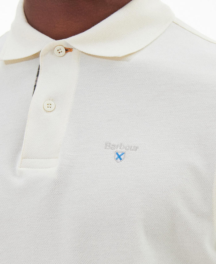 Barbour Polo Piquet Tartan Uomo