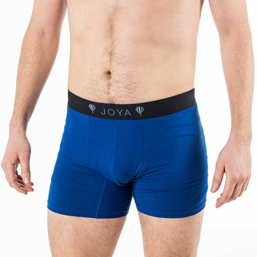 Blue Bamboo Boxer Shorts