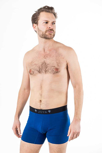Blue Bamboo Boxer Shorts