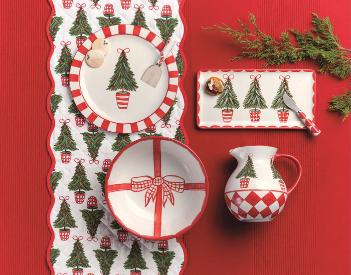Bow Holly Everything Plate