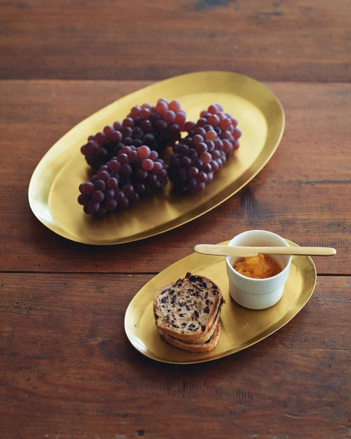 Brass Oval Tray