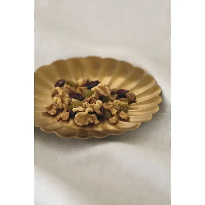 Brass Petal Plate-Medium