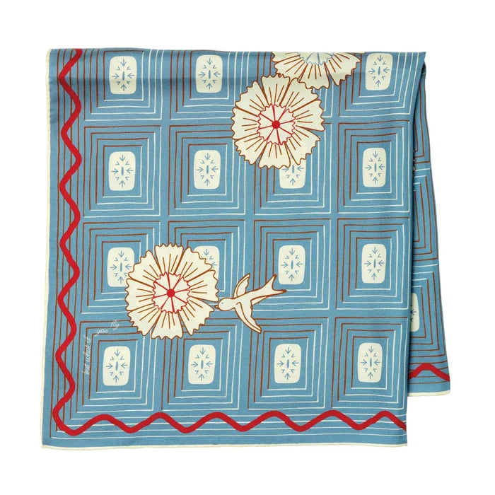 But What If You Fly Silk Scarf