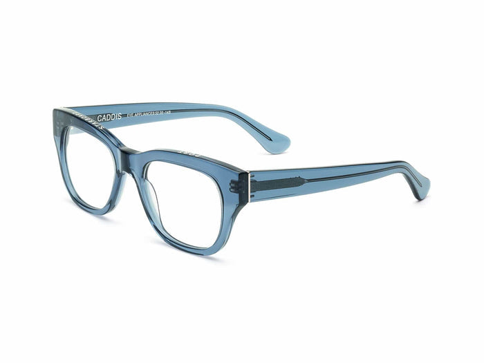 Caddis – Miklos Blue Light + Reading Glasses in Polished Pelagic