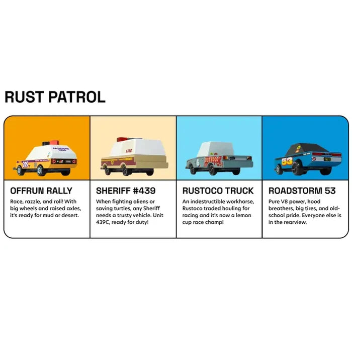 Candylab – Rust Patrol TOONS 4-Pack