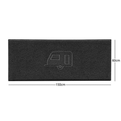 Black / 150cm x 60cm / Yes (Suitable for Indoors)