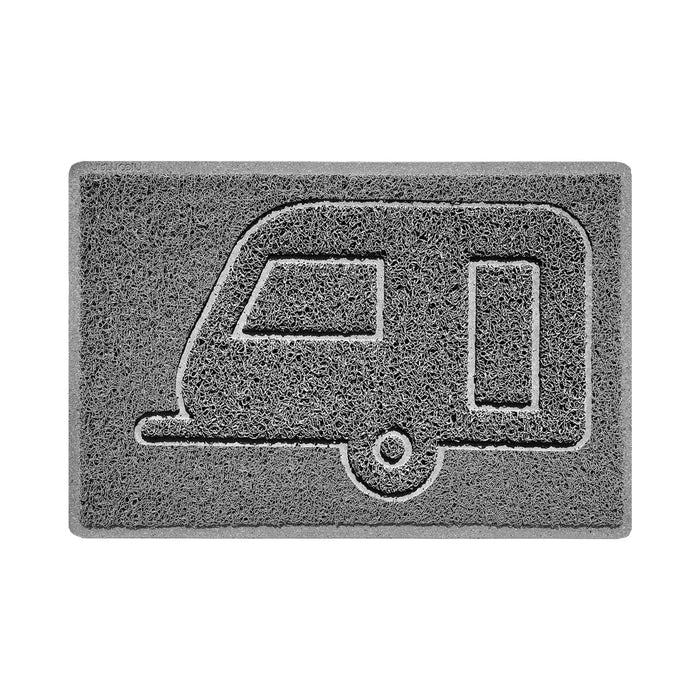 "Caravan" Grey Spaghetti Door Mat