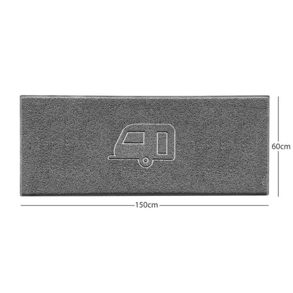 "Caravan" Grey Spaghetti Door Mat