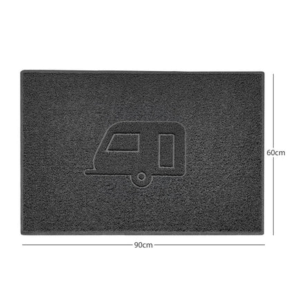 Dark Grey / 90cm x 60cm / Yes (Suitable for Indoors)