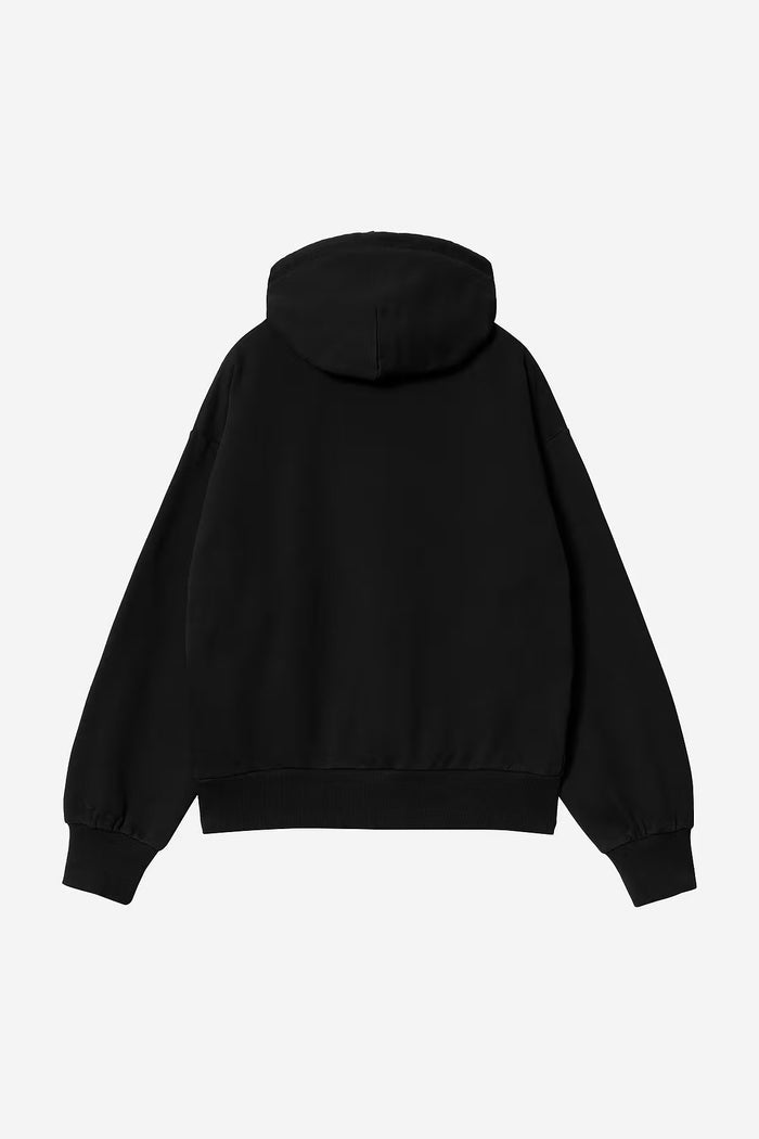 Carhartt Wip Felpa Hodded Casey Nero Donna