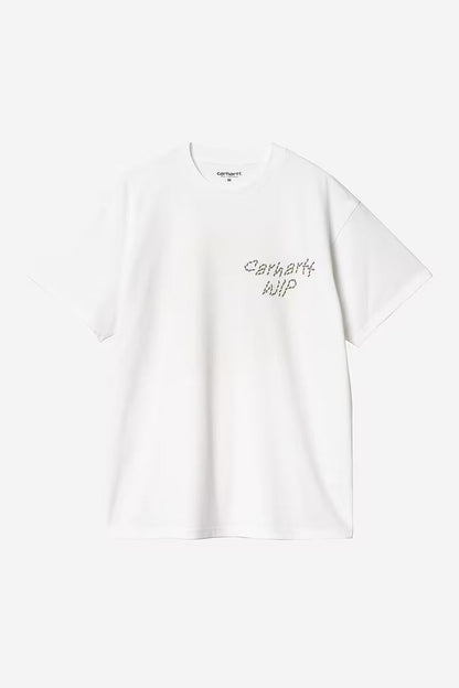 Carhartt Wip Sunflower T-shirt Cotton Bianco Uomo