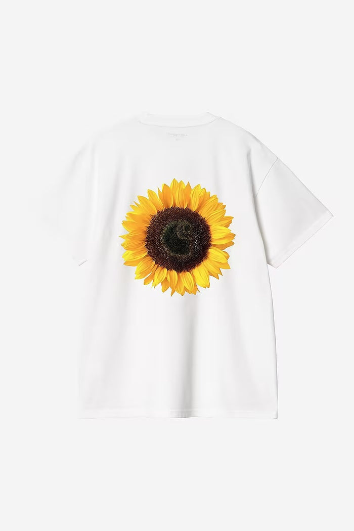 Carhartt Wip Sunflower T-shirt Cotton Bianco Uomo