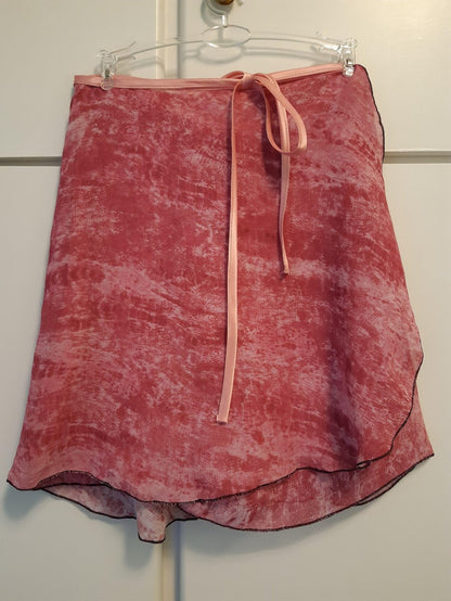 Carnation Pink Wrap Skirt - Dancewear by Patricia