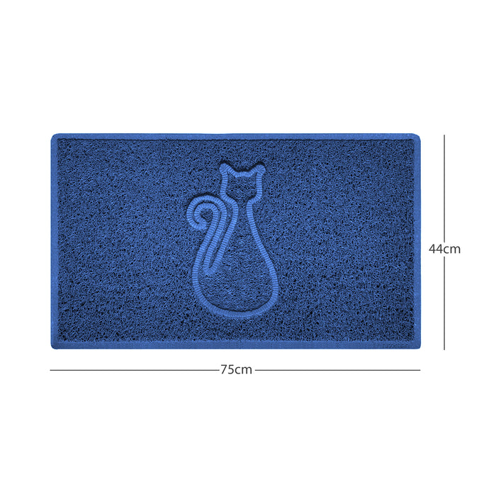 Blue / 75cm x 44cm / Yes (Suitable for Indoors)