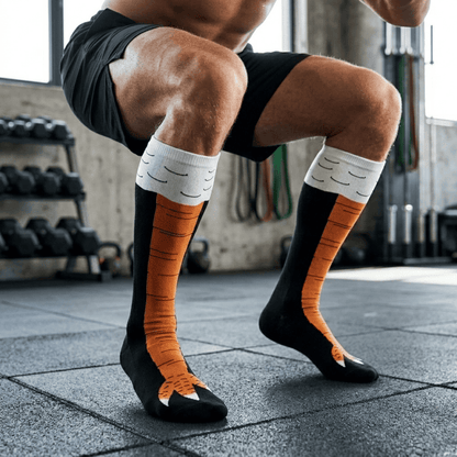 -Chicken Legs Socks-