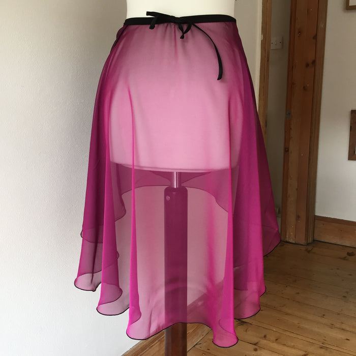 Circle Rehearsal Skirt Beetroot - Dancewear by Patricia