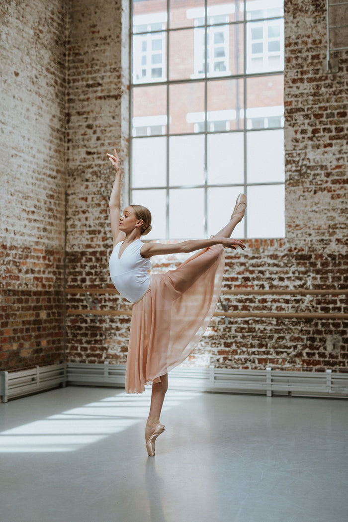 Circle Rehearsal Skirt Blush - Dancewear by Patricia