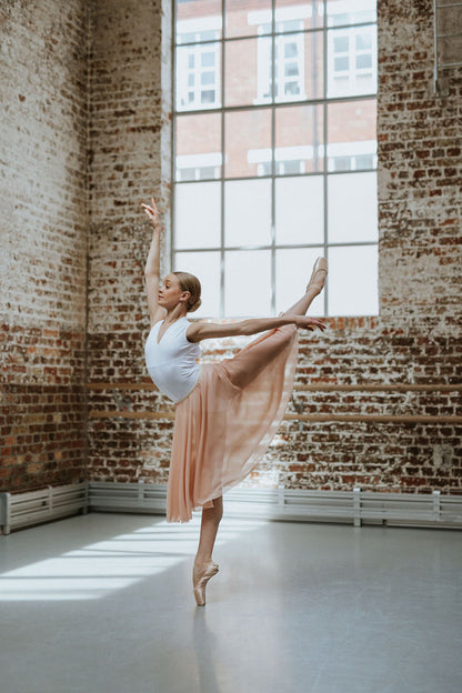 Circle Rehearsal Skirt Blush - Dancewear by Patricia