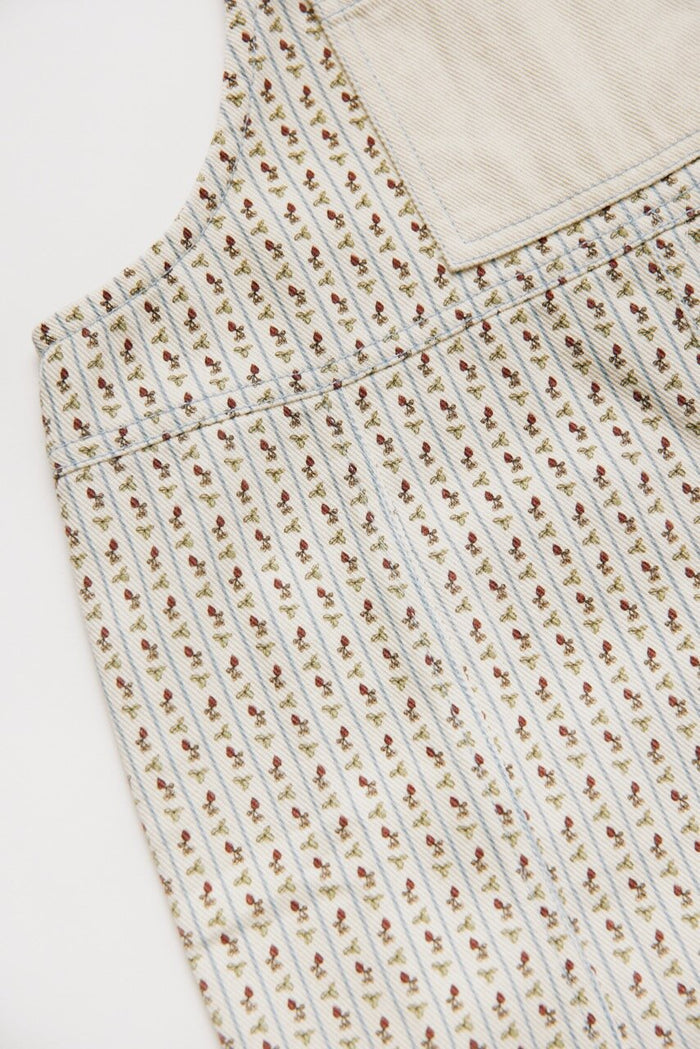 Claude & Co – Blythe Radish Stripe Dungaree
