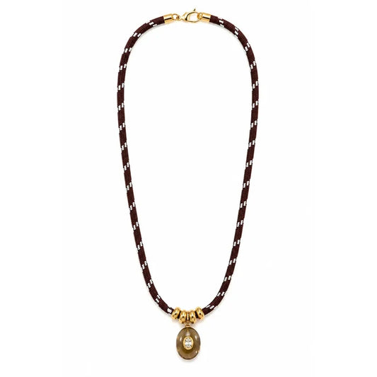 Cocoa Cord Necklace