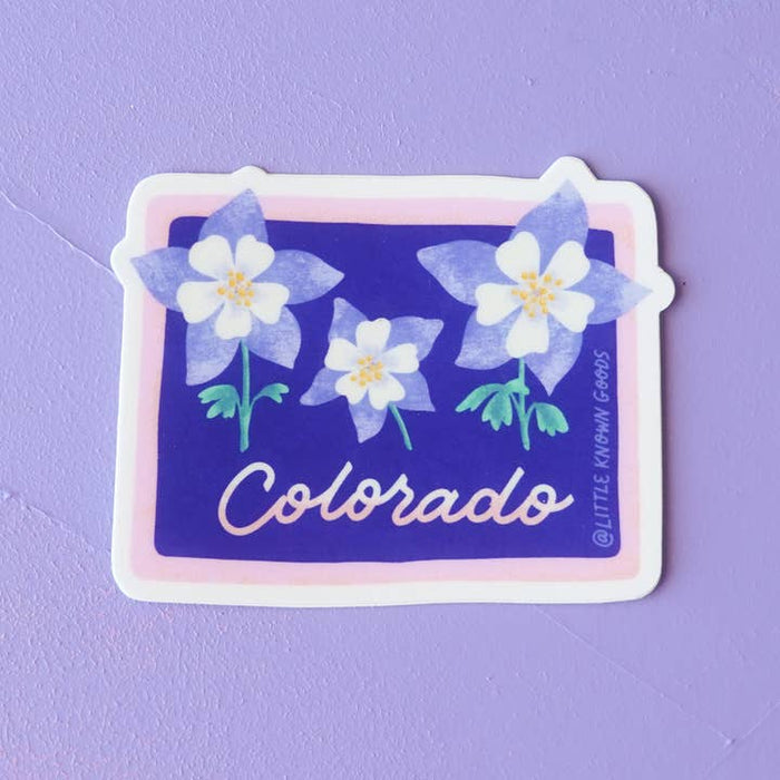 Colorado Columbine Sticker