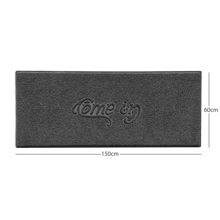 "Come In" Grey Spaghetti Door Mat