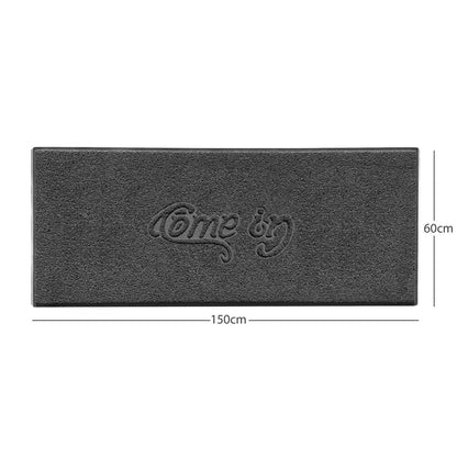 "Come In" Grey Spaghetti Door Mat
