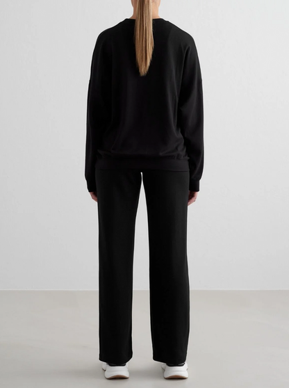 Comfy Modal Wide Pants in Black