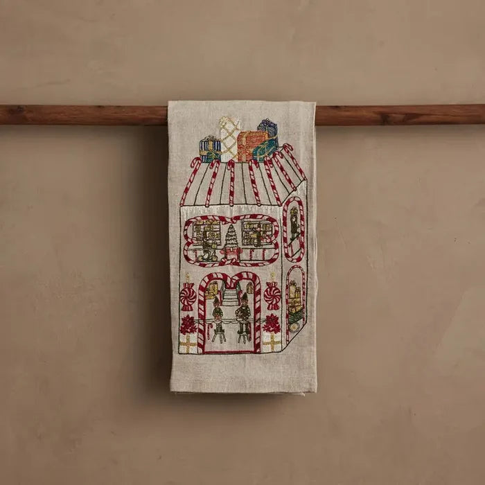 Coral & Tusk – Toy Workshop Tea Towel