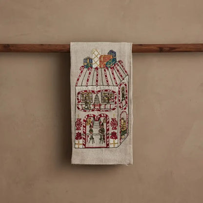 Coral & Tusk – Toy Workshop Tea Towel