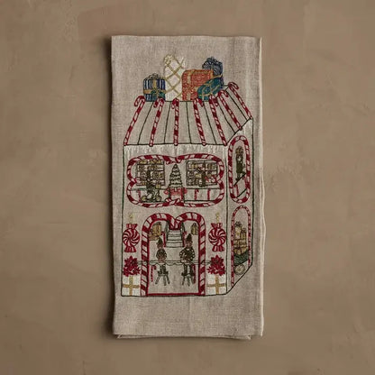 Coral & Tusk – Toy Workshop Tea Towel