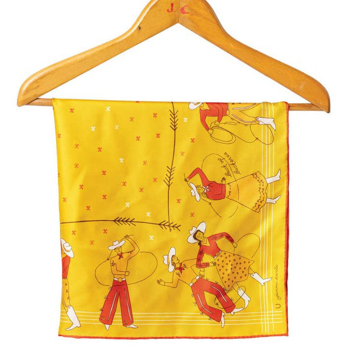 Cowboy Silk Scarf