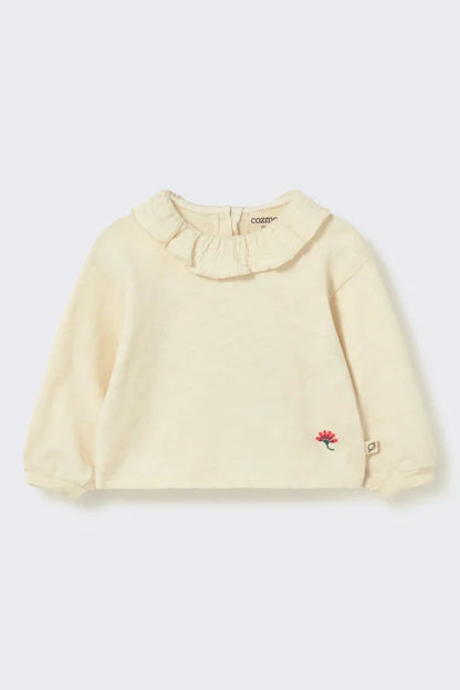 Cozmo-  Clara Baby Warm Slub Tee