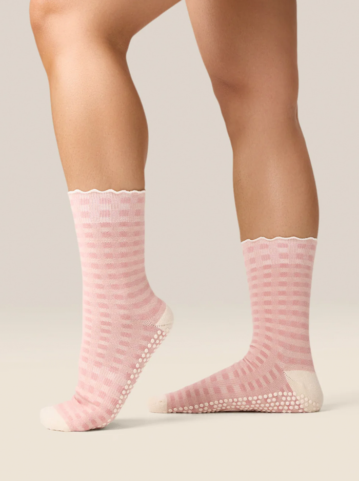 Crew Non Slip Grip Socks