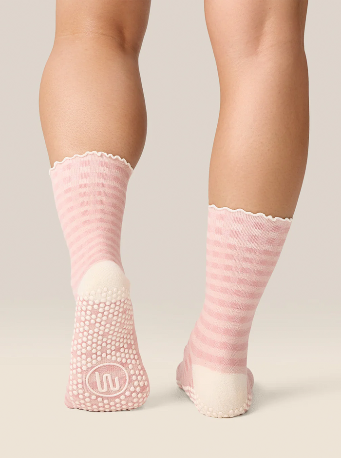 Crew Non Slip Grip Socks