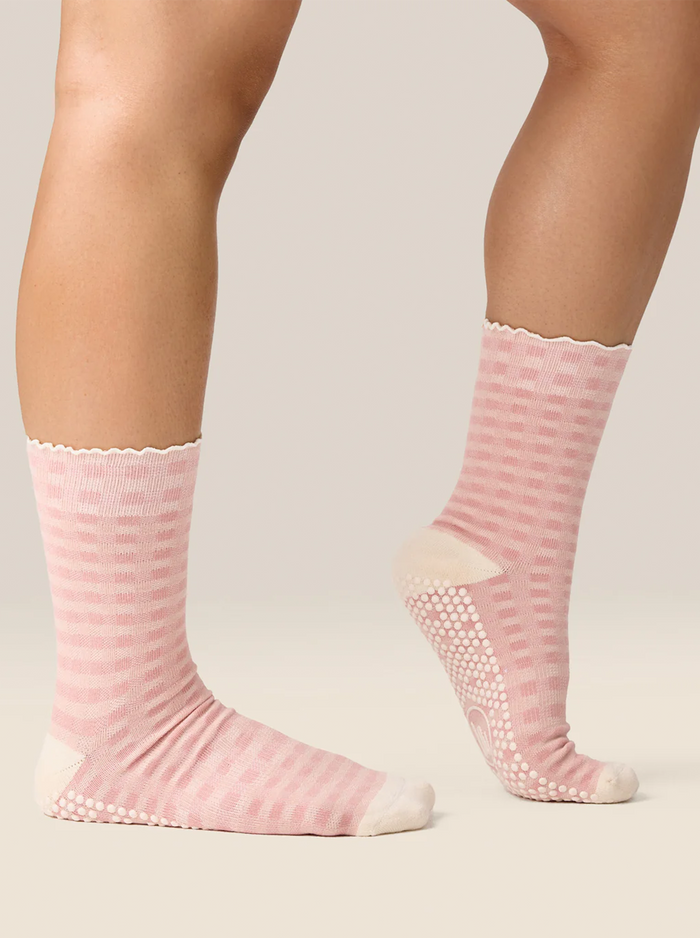 Crew Non Slip Grip Socks