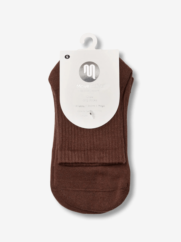 Crew Non-Slip Grip Socks