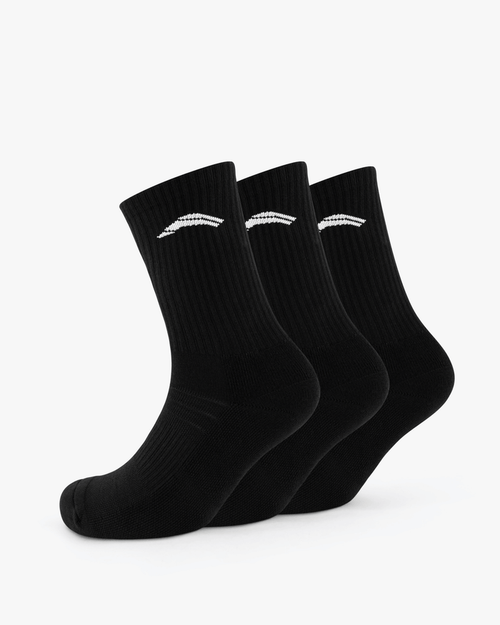 Crew Socks 3 Pack - Black